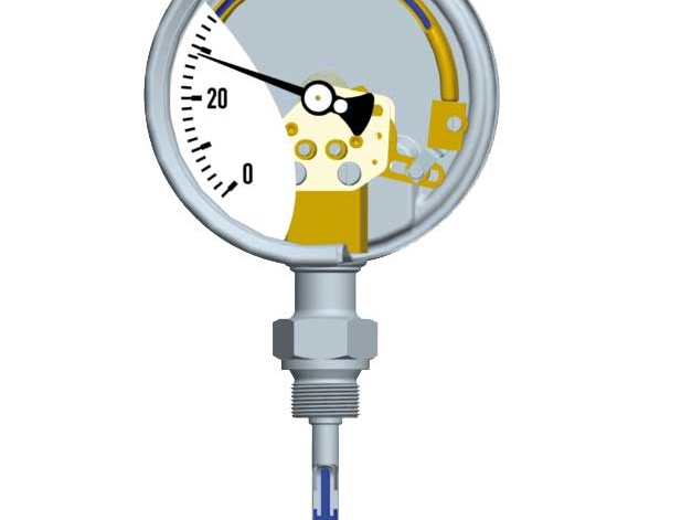 Termometro dilatacion gas