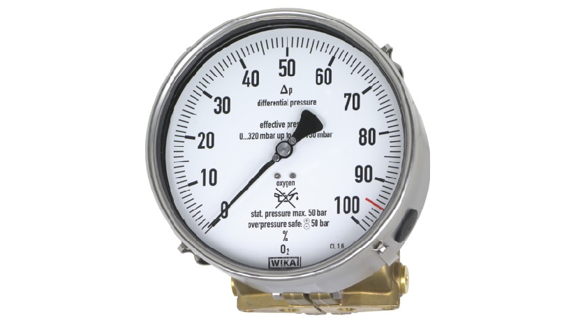 Manómetro de presión diferencial WIKA