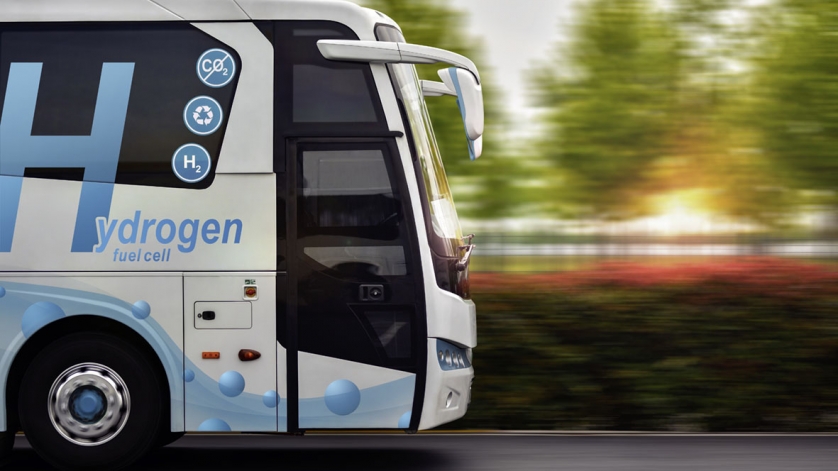 Movilidad con hidrógeno: autobús de pila de combustible con cero emisiones