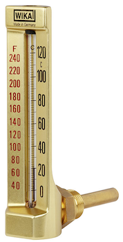 Termometro a vetro modello 32